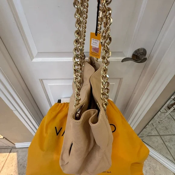 NWT Valentino by Mario Valentino Verra Signature Leather Tote Bag - Picture 7 of 13